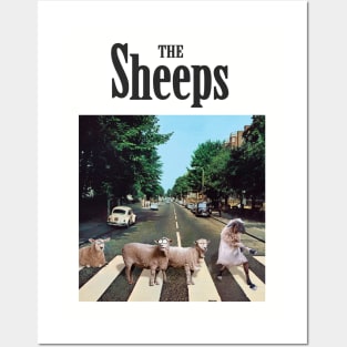 Abbey Road The sheeps Posters and Art